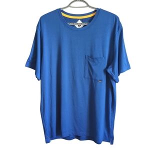 REI‎ CO-OP x Outdoor Afro Trail Pocket T Shirt Men's Large Blue